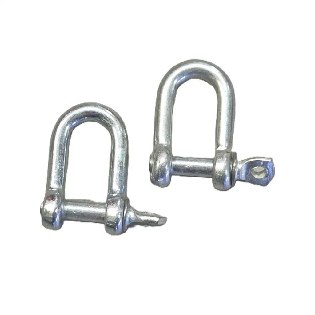 Sjakler galvanisert 3/16" 5 mm - 2pk