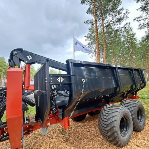 FARMI TØMMERVOGN FT9/CR47 HPC/PARKER P70/BOX/4 STAKER