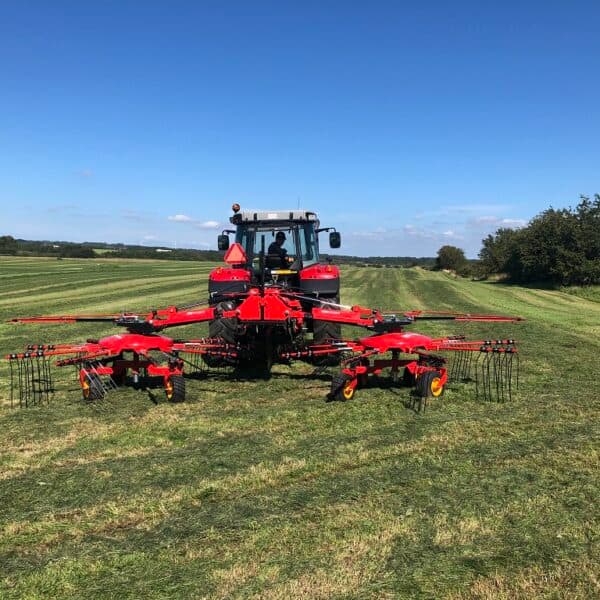 FRANSGÅRD BF 7000 RIVE M/HYDR. OPPKLAPP TWIN ROTOR, TREPUNKT