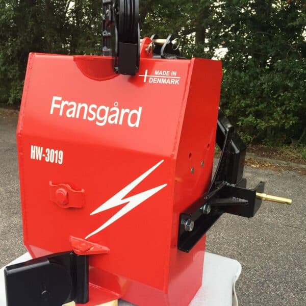 FRANSGÅRD HYDRAULISK VINSJ HW-3019 M/8MM*40M WIRE MONT OG 7M STYREKABEL